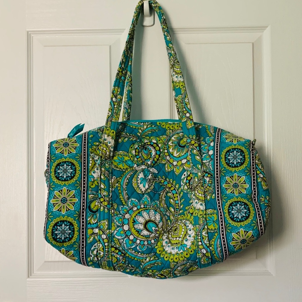 Vera Bradley Peacock Duffel Bag Small